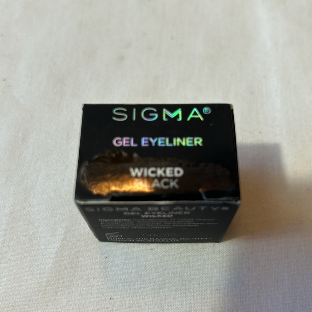 Sigma Gel Eyeliner-Wicked Black NIB - Picture 4 of 11